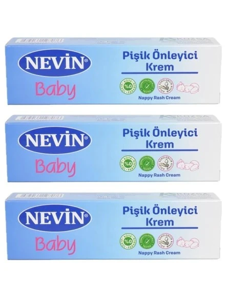 Nevin Pişik Önleyici Krem Kantaron Yağlı 30 ml 3 Adet