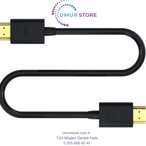 4K 60Hz HDMI To HDMI Görüntü Aktarım Kablosu 3 Metre ürün görseli 1