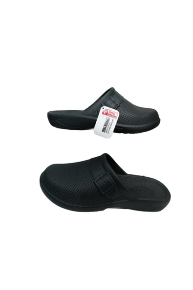 GEZER Ge193-10 Unisex Siyah Kapalı Banyo Terliği ürün görseli