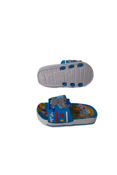 Calx Mavi-filli Çocuk Günlük Terliği - Resim 2