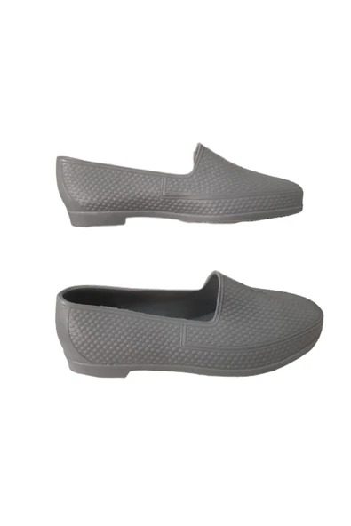 SOYLU Gri Erkek Lastik Bağ-bahçe Deniz/havuz Ayakkabı - Resim 2