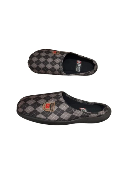 GEZER Erkek Gri Taban Ev İçi Ultra Hafif Günlük Terlik - Resim 4