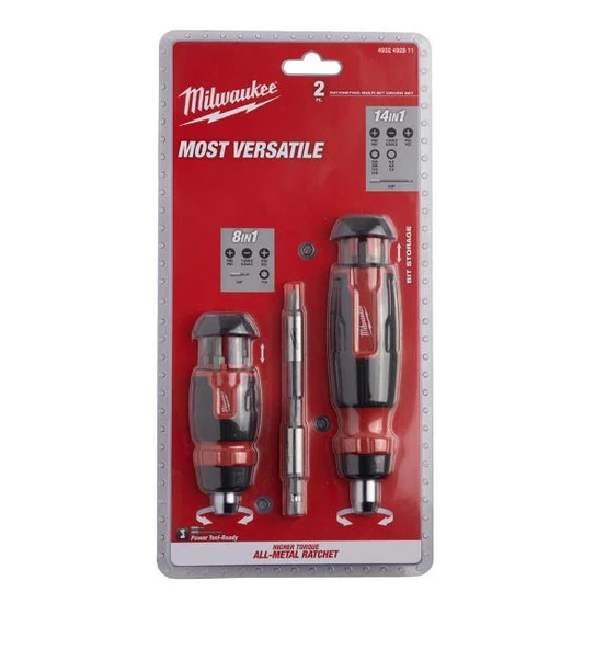 Milwaukee İkili Cırcırlı Tornavida Seti - 2