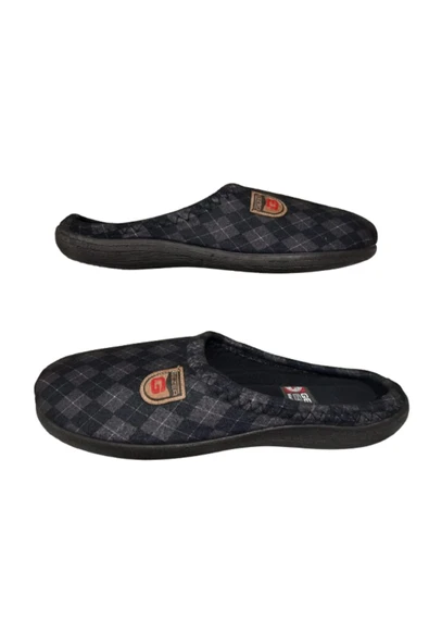 Erkek Gri Taban Ev İçi Ultra Hafif Günlük Terlik