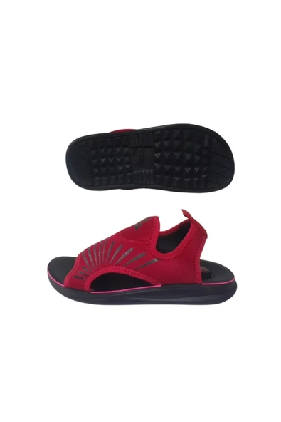 GEZER Unısex Kırmızı Ultra Hafif Günlük Şık Sandalet gezeer20-02 - 5