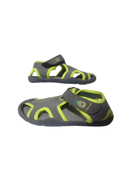 SRB Fıstık Yeşili-Füme Erkek Çocuk Deniz Havuz Plaj Ayakkabısı SRB4598 ürün görseli