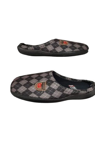 GEZER Erkek Gri Taban Ev İçi Ultra Hafif Günlük Terlik ürün görseli