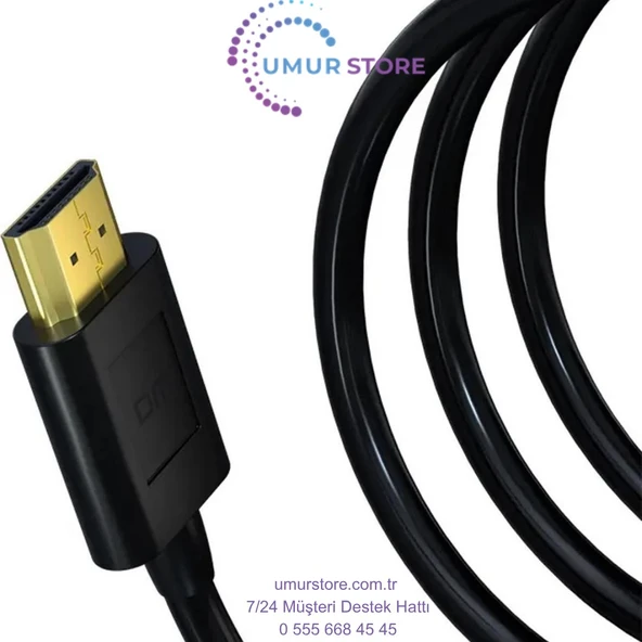 4K 60Hz HDMI To HDMI Görüntü Aktarım Kablosu 3 Metre - Resim 2