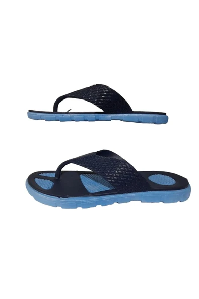 SERABİEN Kaymaz Taban Plaj Banyo Balkon Bahçe Yumuşak Erkek Terliği - 4