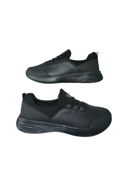 BS BLACK SEA Black Sea Kadın Siyah Ultra Hafif Cilt  Günlük Şık Babet Ayakkabı ürün görseli