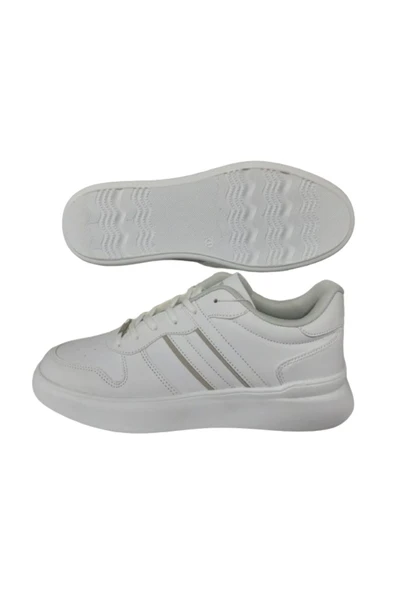 Best Of Bestof Erkek Beyaz Ortopedik Taban Cilt Günlük Yürüyüş Ayakkabısı bstof659-201 - 3