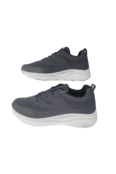 Best Of Erkek Füme-Beyaz Ultra Hafif Ortopedik Taban Günlük Yürüyüş Ayakkabısı beestf-9998 - 4