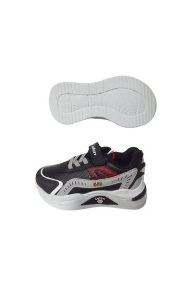 Callion Erkek Çocuk Siyah-Füme Ortopedik Taban Günlük Ayakkabı - Resim 5