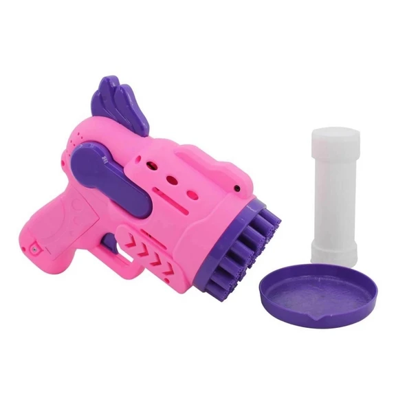 Nessiworld  Pilli Işıklı Köpük Atan Tabanca - Resim 2