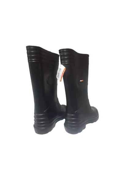 Akınal Bella Unisex Siyah Eva Hafif Poli Taban Uzun Yağmur Çizmesi - 4