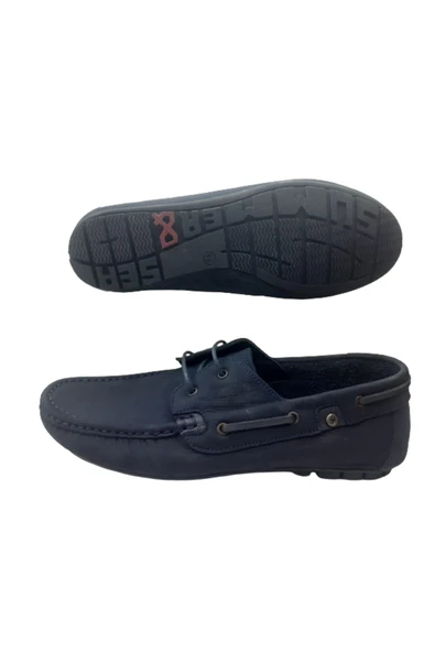 Rekirs Erkek Lacivert İpli Günlük Şık Ayakkabı - 5
