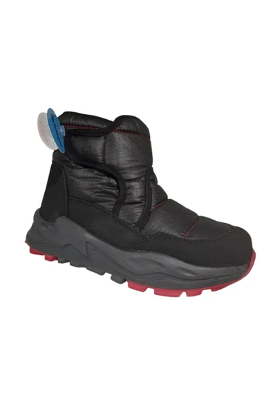 ŞİRİNGENÇ ŞirinGenç Ortopedik Cırtlı Paraşut Siyah Unisex Çocuk Bot - 2