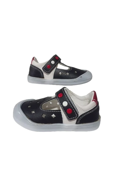 Arzen Erkek Bebek Siyah İlk Adım Ortopedik Taban Günlük Ayakkabı arzn98-12 ürün görseli