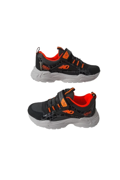 Ndrops Erkek Füme-turuncu Bantlı Hafif Günlük Spor Ayakkabı Ndro5265