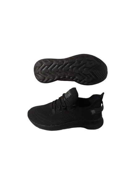 PASOMİA Pasomia Siyah Triko Günlük Spor Ayakkabı - Resim 6