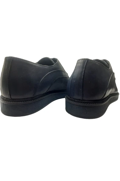 Golden Hakiki Deri Lacivert-Bağcıklı Günlük Şık Erkek Ayakkabı gldn2010 - 6