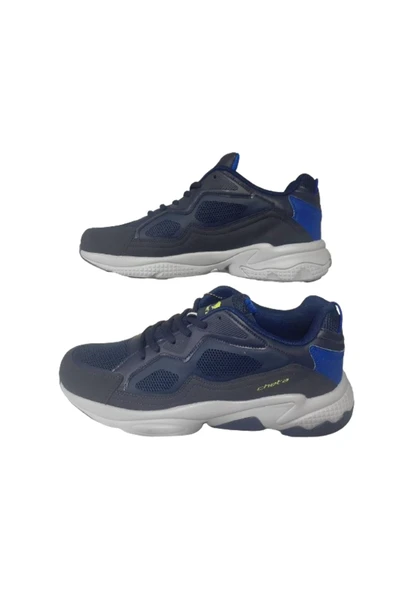 Cheta Erkek Lacivert Ortopedik Taban Günlük Spor Ayakkabı chta598-1 - 4