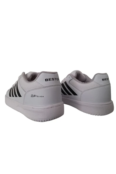 Best Of Bestf585 Bestof Beyaz Fileli Hafif Unisex Yürüyüş Günlük Ayakkabı - Resim 6