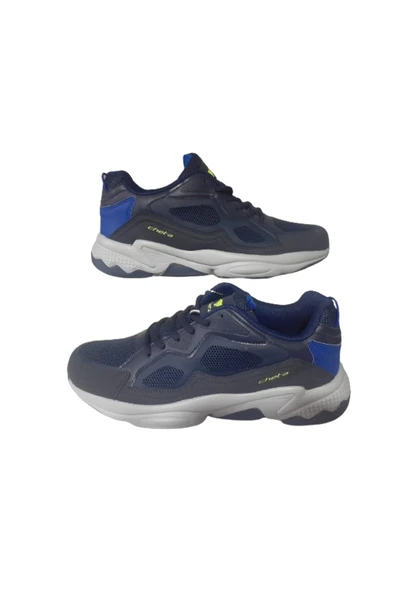 Cheta Erkek Lacivert Ortopedik Taban Günlük Spor Ayakkabı chta598-1