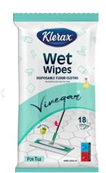 Klerax Tek Kullanımlık Sirkeli Islak Yer Bezi - Resim 2