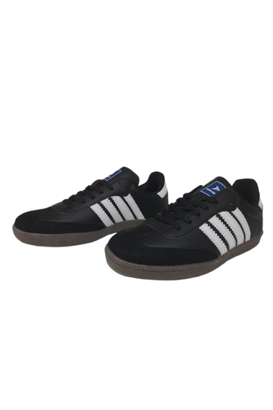 BOULDER Unisex Siyah Ortopedik Taban Yürüyüş Ayakkabı - Resim 6