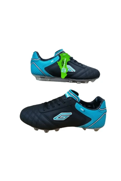 Dugana Dg026-020 Erkek Siyah Mavi Dişli Halı Saha Ayakkabı ürün görseli