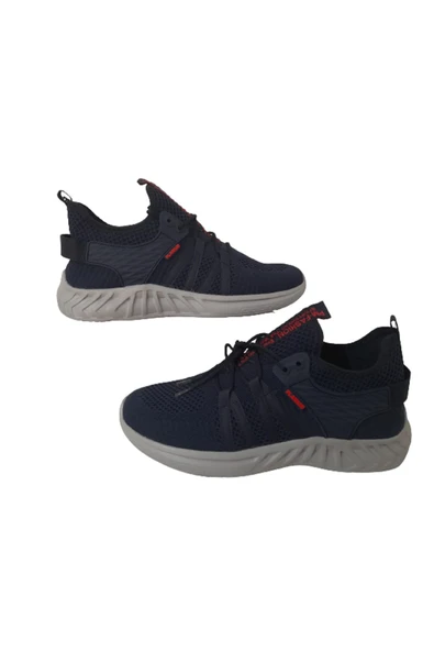 PLARIUM Erkek Lacivert Fileli Günlük Spor Ayakkabı ürün görseli
