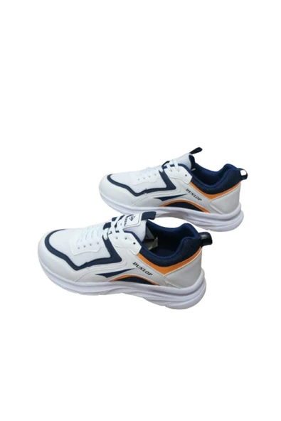 DUNLOP Dnp1172-10 Erkek Beyaz Lacivert Ultra Hafif Poli Taban Spor Ayakkabı - 3