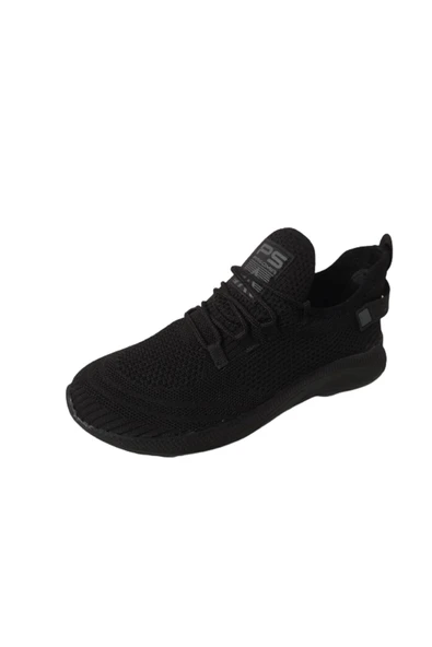 PASOMİA Pasomia Siyah Triko Günlük Spor Ayakkabı - Resim 2