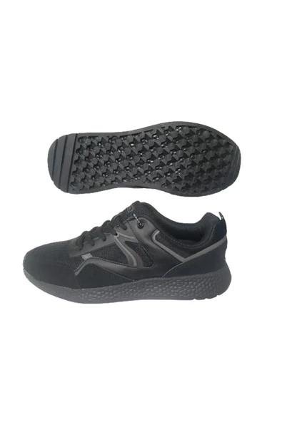 Cheta Erkek Siyah Ortopedik Taban Günlük Spor Ayakkabı chta599-03 - Resim 5