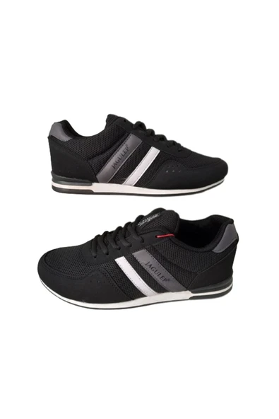 STAR JAGULEP Siyah Bagcıklı Unisex Günlük Spor Ayakkabı ürün görseli