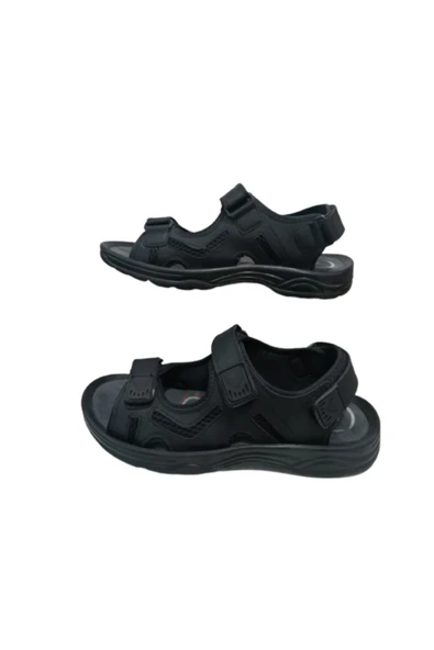 DUNLOP Dnp002-020 Erkek Siyah Günlük Yürüyüş Sandalet - Resim 4