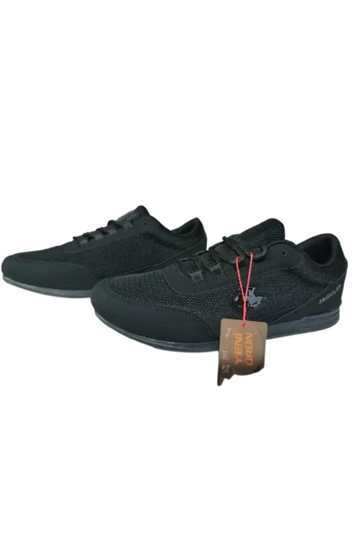 Jagulep Erkek Siyah Kaymaz Ortopedik Taban Günlük Anarok Spor Ayakkabı - 4