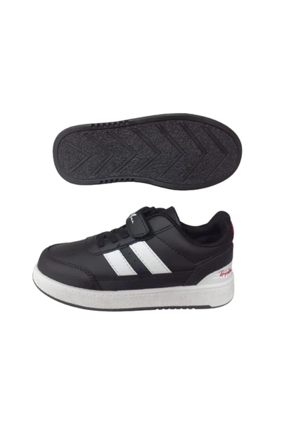 RayMax RAY-MAX Unısex Siyah-Beyaz Ortopedik Taban Spor Ayakkabı - Resim 4