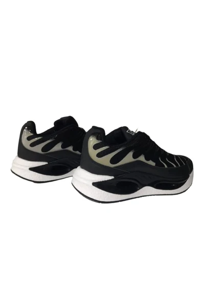 Best Of Erkek Siyah-Beyaz Ortopedik Taban Yürüyüş Ayakkabısı - Resim 6