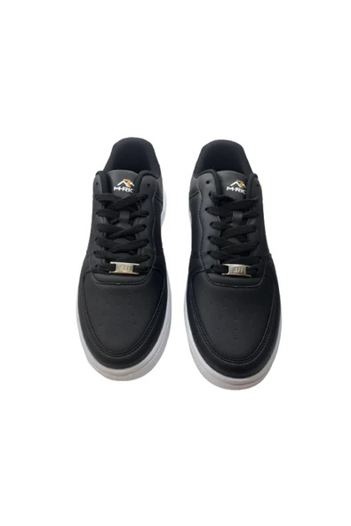 MRICH M-RICH Unısex Siyah Ortopedik Taban Günlük Spor Ayakkabı - Resim 6