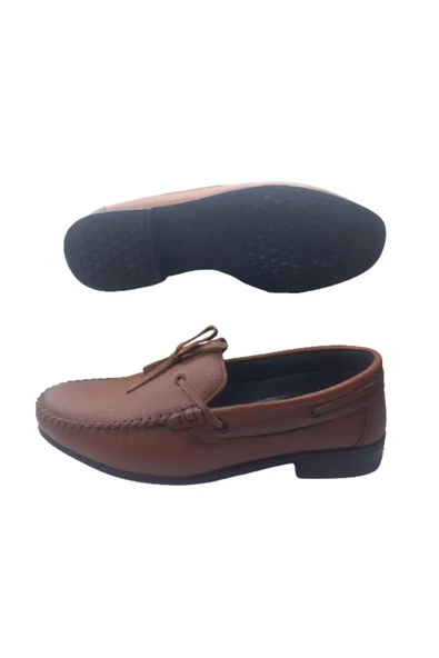 Frank Peter Kahverengi Fiyonklu Cilt Ortopedik Taban Günlük Ayakkabı - Resim 3