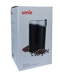 UMIE KB-U50 60G kapasiteli Siyah 140W Kahve ve Baharat Öğütücü - 2