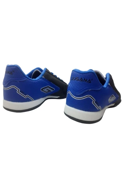 Dugana Erkek Çocuk Siyah-Mavi Halı Saha Futbol Ayakkabısı - Resim 4