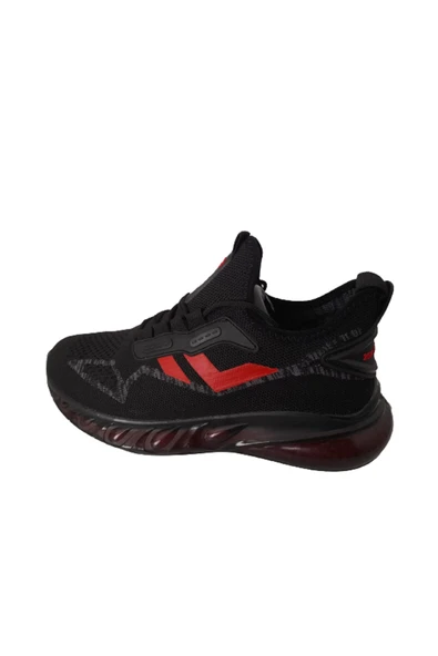 PLARIUM Erkek Siyah Günlük Spor Ayakkabı - Resim 4