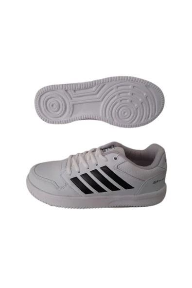 Best Of Bestf585 Bestof Beyaz Fileli Hafif Unisex Yürüyüş Günlük Ayakkabı - Resim 5