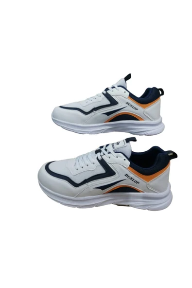 DUNLOP Dnp1172-10 Erkek Beyaz Lacivert Ultra Hafif Poli Taban Spor Ayakkabı - 6