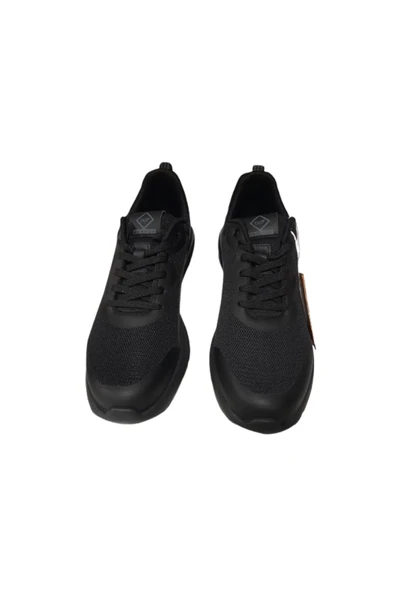 Best Of Bestof Siyah Fileli Hafif Erkek Yürüyüş Günlük Ayakkabı - Resim 4