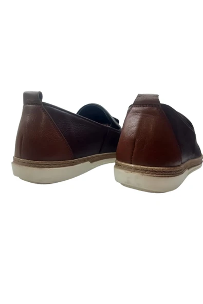 N S R NSR Erkek Bordo Timberlend Günlük Şık Ayakkabı - 6