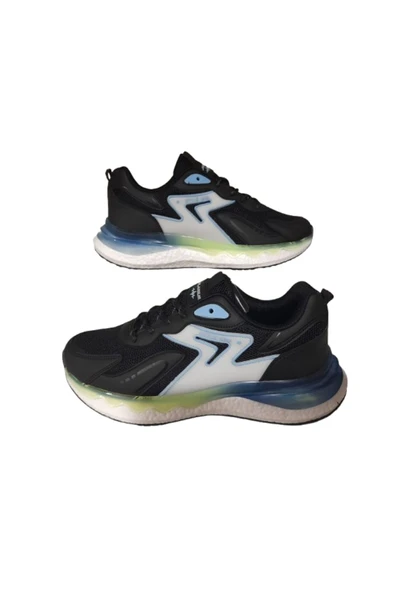 PLARIUM Erkek Siyah-Mavi Günlük Spor Ayakkabı ürün görseli